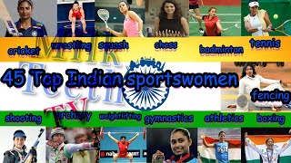 45 Top Indian Women Athletes and Professional Sports players | List of Sportswomen in India