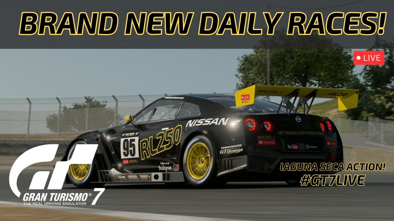 🔴LIVE: Gran Turismo 7 - Brand New Daily Races! - YouTube