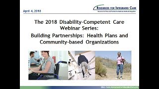 Building Partnerships: Health Plans and Community-Based Organizations