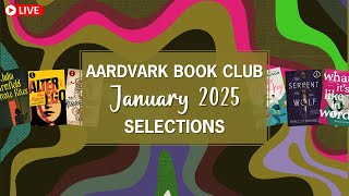 Aardvark Book Club Selections | January 2025