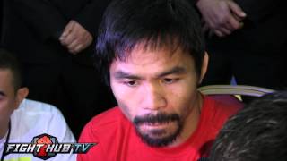 Manny Pacquiao "I thought Canelo would fight like Manny Pacquiao" against Mayweather