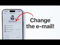 (2025) How To Change Your Apple Account (Apple ID) E-mail!