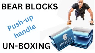 Bear block push-up bars (( UNBOXING ))