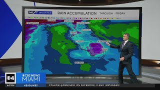 Miami weather update: Scattered showers tonight, rain chances rise into week