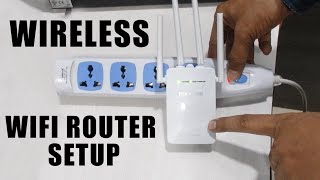 300 MBPS Wireless WiFi Repeater I WiFi Router Setup with Dual Band 2.4g & 5g Network I WiFi Extender