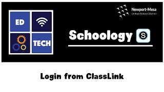 Schoology: Login From Classlink