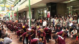 楽鬼　～2012うらじゃ･2日目(表町商店街(南北))