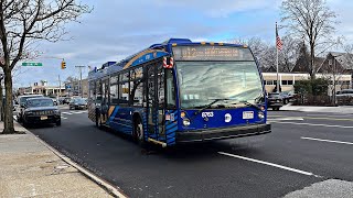 MTA NYCT EXCLUSIVE: 2021 NovaBus LFS 8763 Q12!