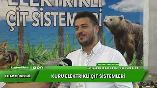 KURU ELEKTRİKLİ ÇİT SİSTEMLERİ   BURSA TARIM FUARI 2024