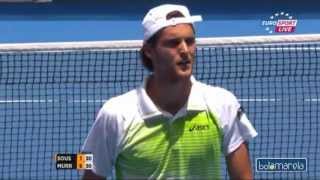 AO 2013: João Sousa vs Andy Murray R2