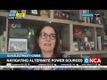 Navigating alternate power sources