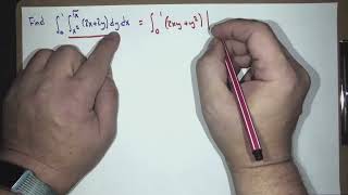 Changing order of integration (Calc 3; Lecture 22; Fall 24)