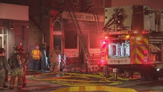 City of Buffalo officials hold press conference after Mulligan’s Brick Bar Fire Sunday morning