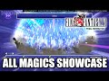 ALL MAGIC SHOWCASE! FINAL FANTASY VI PIXEL REMASTER (FF6)