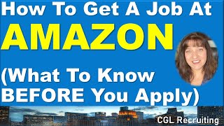 How To Get A Job At Amazon (What To Know Before You Apply For A Position!)