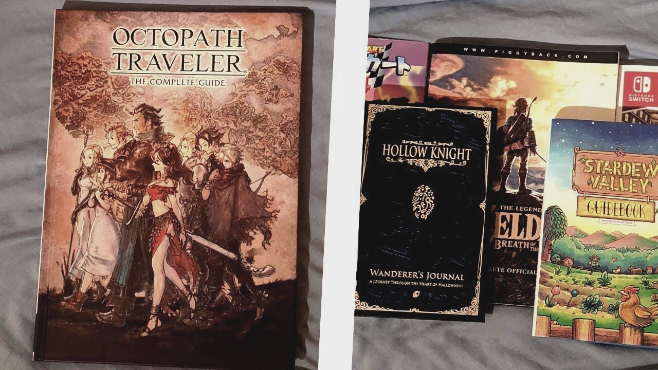 Octopath Traveler: The Complete Guide Unboxing (+ My Guide Collection ...