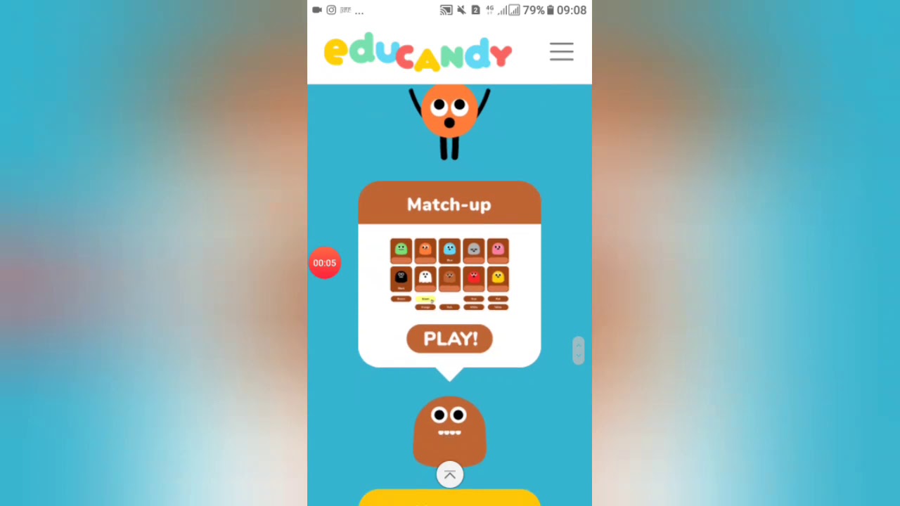 Tutorial Games Educandy Youtube