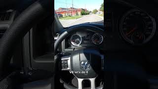 2022 Ram 1500 FIRST launch 0 to 60 pov