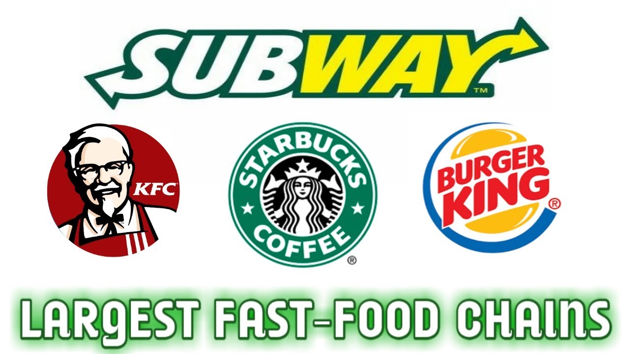 Top 10 Biggest Fast Food Chains In The World 2018 - YouTube