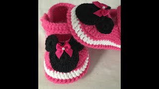 ZAPATITO DE BEBE DE MINNIE 9 A 12 MESES