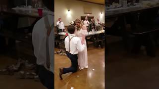 Man Surprises Girlfriend by Proposing at His Sister's Wedding