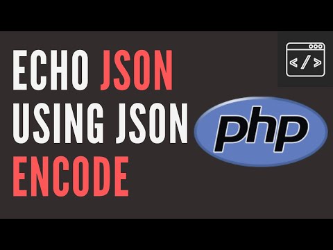 Echoing JSON data using json encode function with PHP