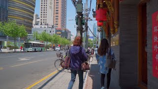 4K China，Shanghai Walk，漫步上海，陕西南路（肇嘉浜路-延安中路），2020/4/29