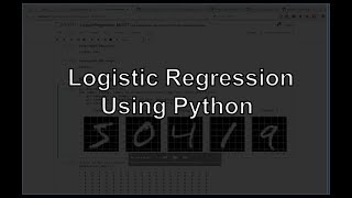 Logistic Regression using Python (Sklearn, NumPy, MNIST, Handwriting Recognition, Matplotlib)