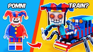 Cursed Thomas in LEGO: What if Pomni Becomes the Monster Thomas? | FUNZ Bricks