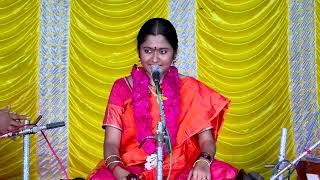 Varsha Bhuvaneswari's Harikatha on Karaikal Ammaiyar performed at Thiruvaalangaadu temple