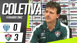COLETIVA FERNANDO DINIZ | Avaí 0 x 3 Fluminense - Brasileirão 2022