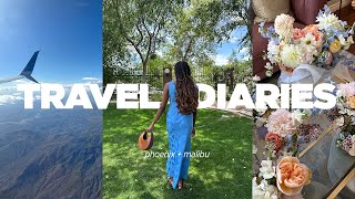 And we're back! Travel vlog: Phoenix and Malibu | Weddings, birthdays, and everything in between