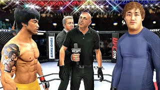 UFC 4 | Bruce Lee vs. Hasbik - EA sports UFC 4 - CPU vs CPU