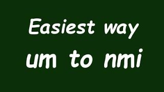 Convert Micrometer to Nauticalmile (mm to nmi) - Formula, Example, Solution