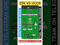 ZIN VS UCCB / ZIN VS UCCB Dream11/ ZIN VS UCCB Dream11 Prediction / ZIN VS UCCB Dream11 Today Match