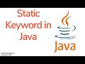 Java Tutorial For Beginners - Static Keyword in Java