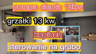 Bufor 800l + pompa ciepła 13kw 100% grzejniki