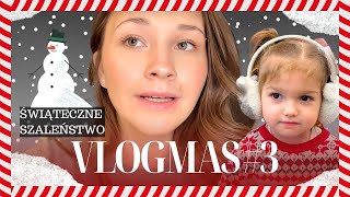 VLOGMAS 3 | ŚWIĄTECZNE SZALEŃSTWO Z LUNECZKĄ! ☕️🎄🦌⛄