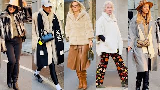 Milan Winter Street Style 2024: Stunning Looks for a Cold Day🍂🍁🇮🇹