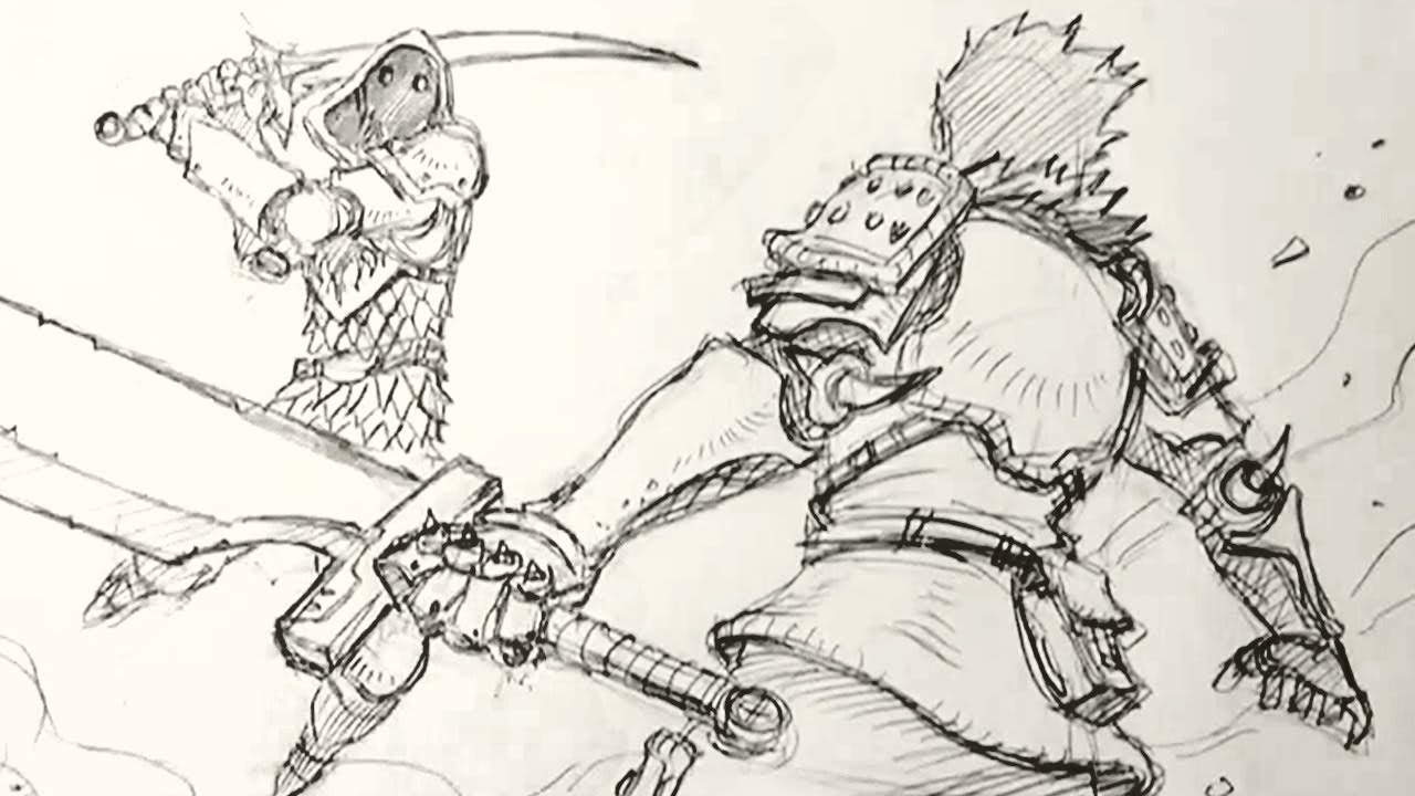How To Draw Fight Scenes Youtube