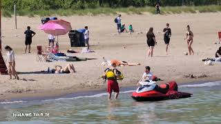 Bluffer's Park Beach one of Toronto's most popular beaches