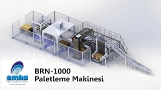 Emka Makine I Paletleme Makinası I BRN-1000 I Palletizing Machine