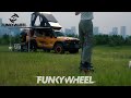 The joy of outdoor camping with Funkywheel as a great companion.