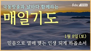 [매일기도] 1월 8일. 믿음으로 열매 맺는 인생 되게 하옵소서.