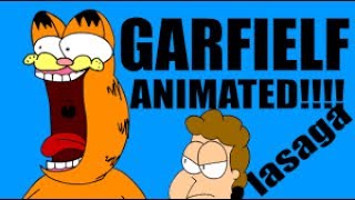 Garfielf but it's ANIMATED