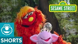 Sesame Street: Catching Bubbles | Murray's Science Experiments