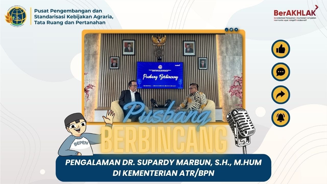 Pusbang Berbincang 8 Dr Supardy Marbun S H M Hum Youtube