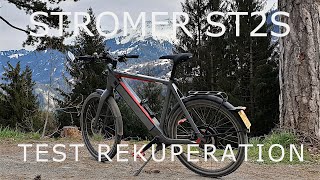 Stromer  ST2S - erste Bergfahrt - Rekuperationstest