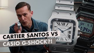 The Cartier Santos And The Casio G-Shock Square Are Not What They Used To Be