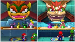 Mario Party: The Top 100 vs. Mario Party 2  - All Mini-Games Comparison (n64 vs. 3DS)